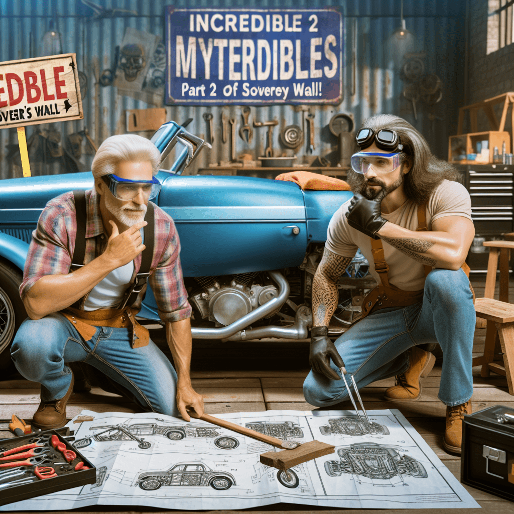 Adam e Jamie Transformam Carro em Motocicleta: A Incrível Parte 2 do Mythbusters!