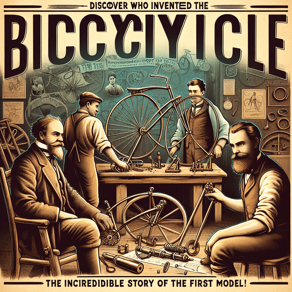 Descubra Quem Inventou a Bicicleta: A Incrível História do Primeiro Modelo!