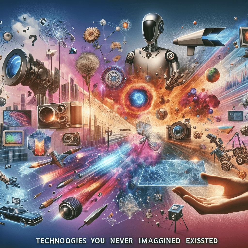 Descubra Tecnologias Incríveis que Você Jamais Imaginou que Existissem!