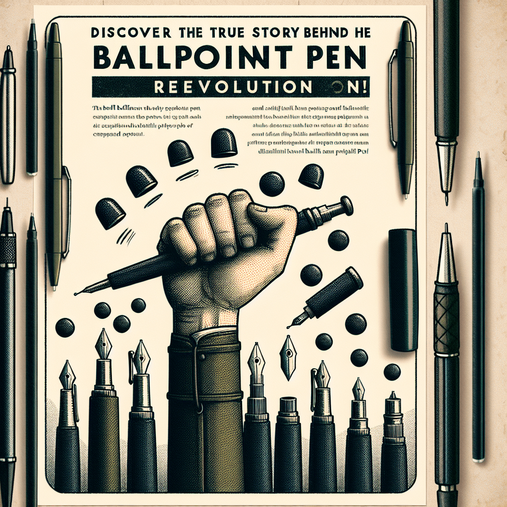 Descubra a Verdadeira História Por Trás da Revolução da Caneta Esferográfica!