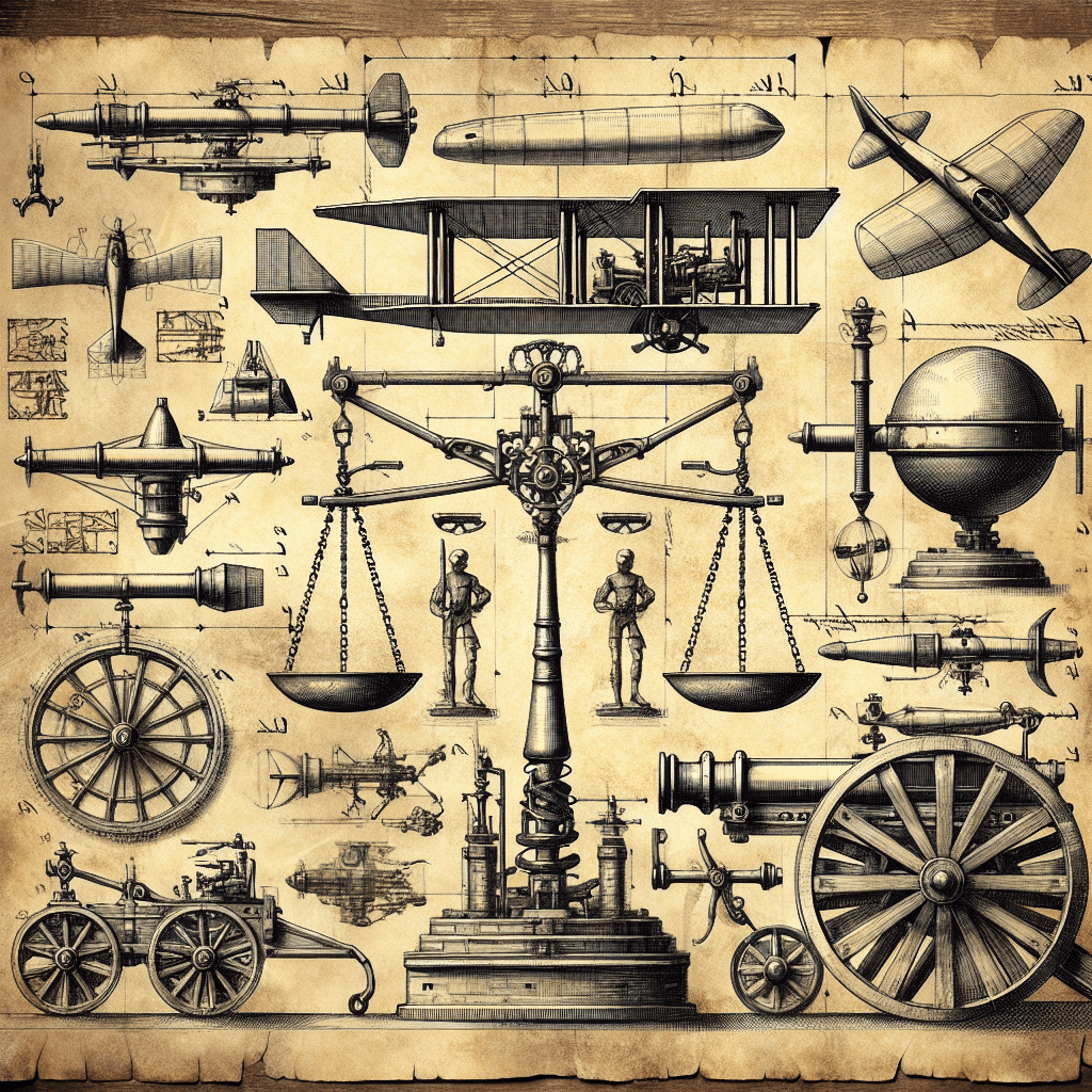 Descubra as Invenções Militares de Leonardo da Vinci: Gênio ou Louco?