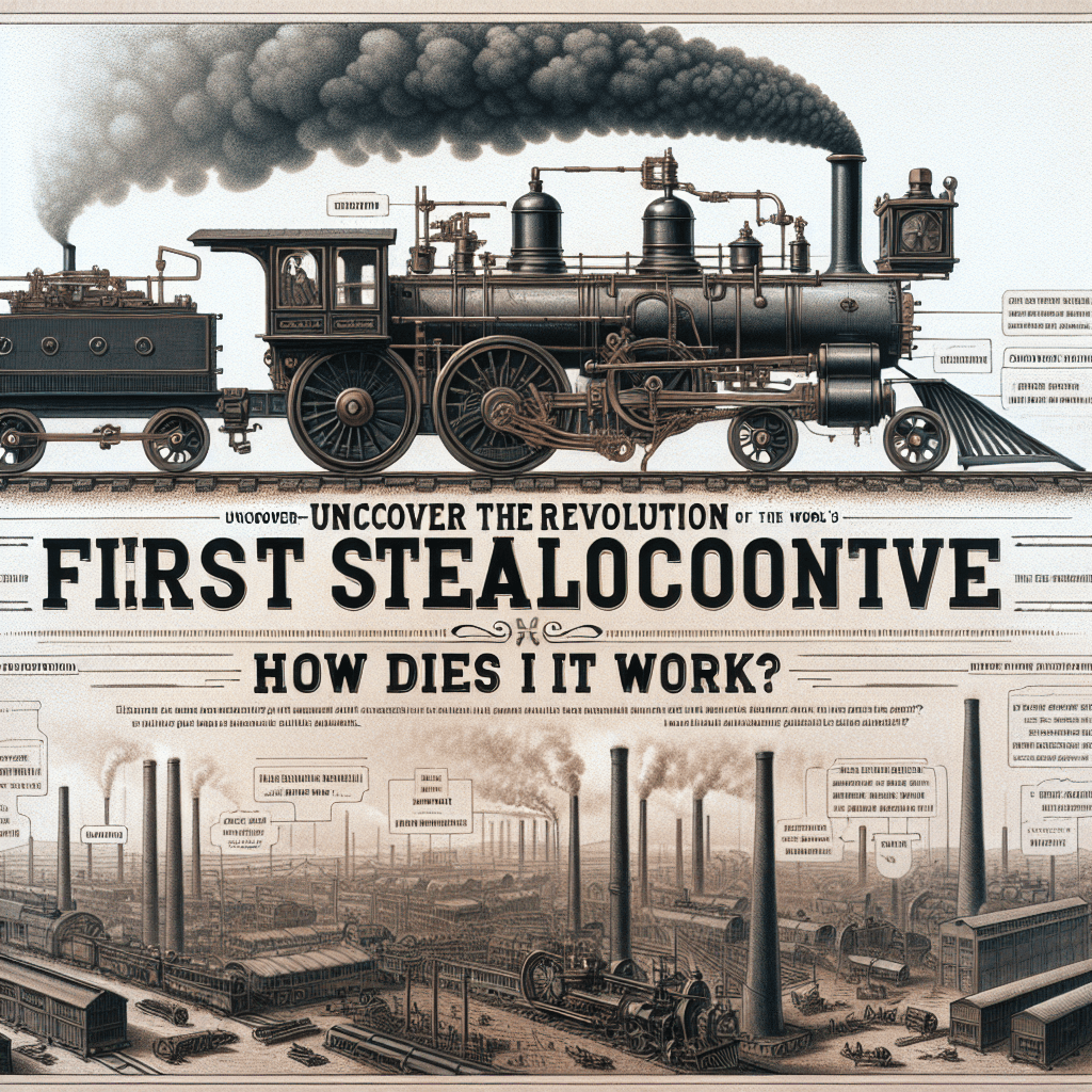 A primeira locomotiva a vapor do mundo [e como funciona]