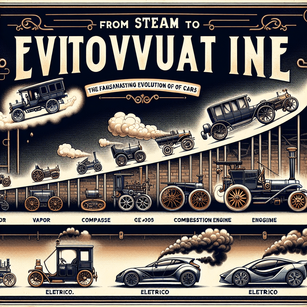 Do Vapor ao Elétrico: A Fascinante Evolução dos Carros que Mudou o Mundo!