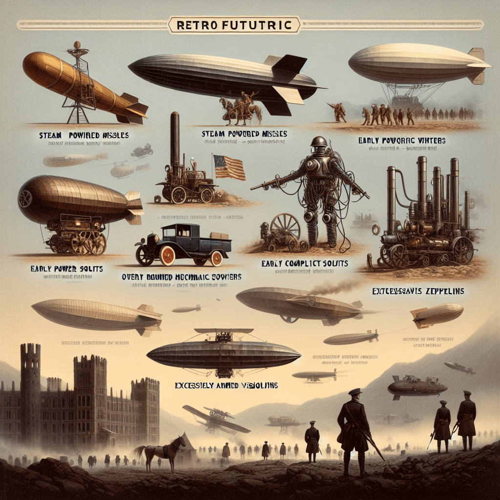 Retrofuturismo: 4 Ideias Surpreendentes e Estranhas da 1ª Guerra Mundial!