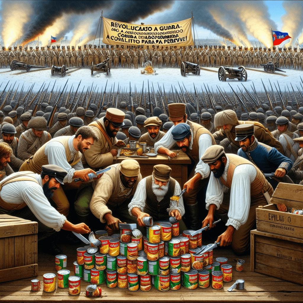 Revolução na Guerra: Como a Comida Enlatada Transformou Conflitos Para Sempre!