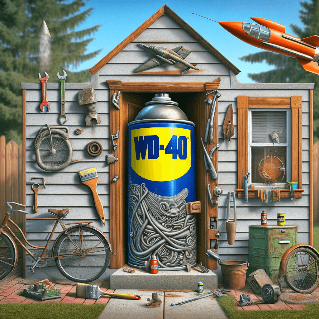 WD-40: O Segredo Incrível de um Produto de Foguete que Transformou Seu Lar!