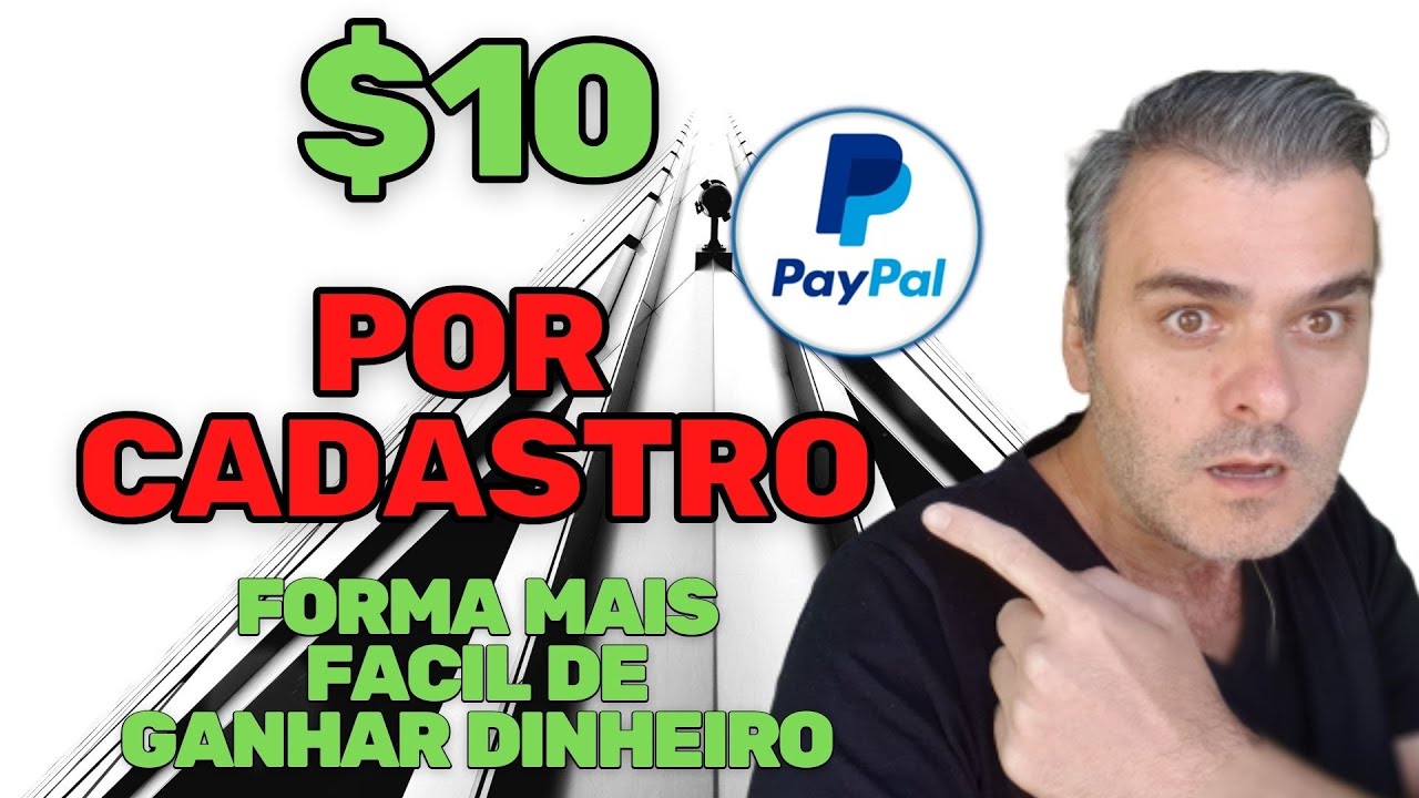 GANHE $10 POR CADASTRO MUITO FACIL | GANHAR DINHEIRO NA INTERNET