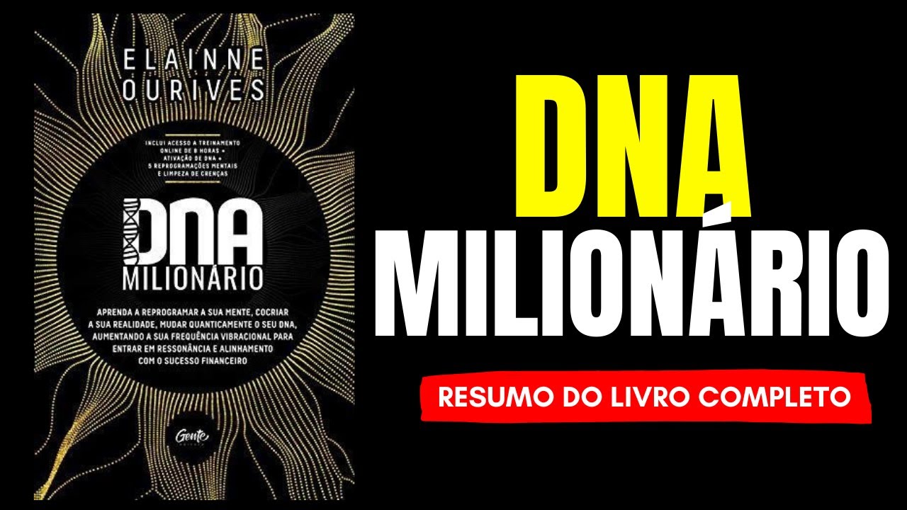 DNA Milionário de Elainne Ourives Audiobook | Resumo do livro em Português