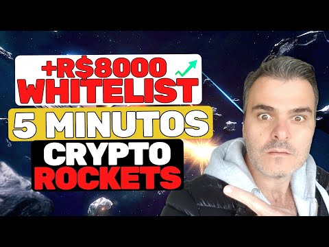 GANHEI +R$8000 NA WHITELIST DO CRYPTO ROCKETS EM MENOS DE 5 MINUTOS