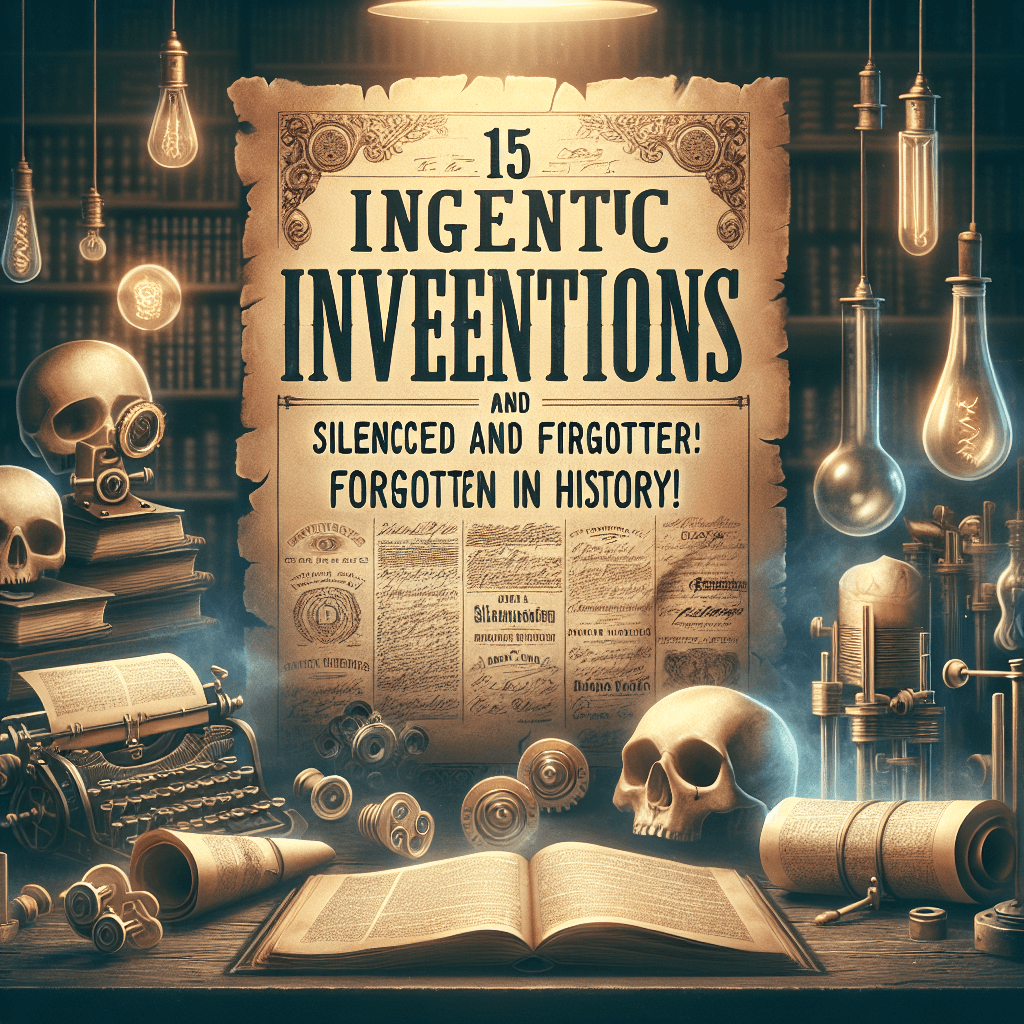 15 Invenções Geniais e Seus Inventores: Silenciados e Esquecidos pela História!