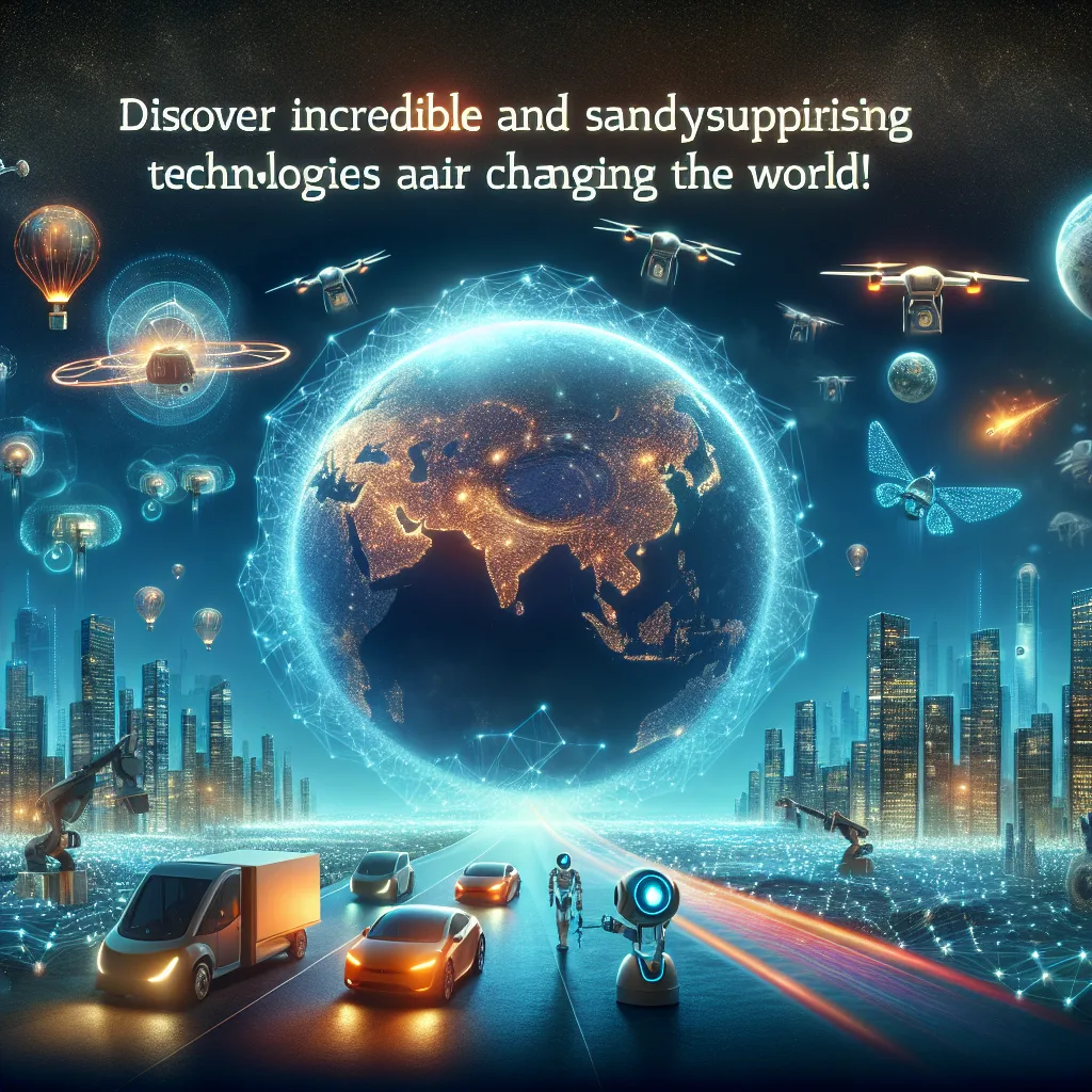 Tecnologias Incríveis que Você Nem Sabia que Existiam