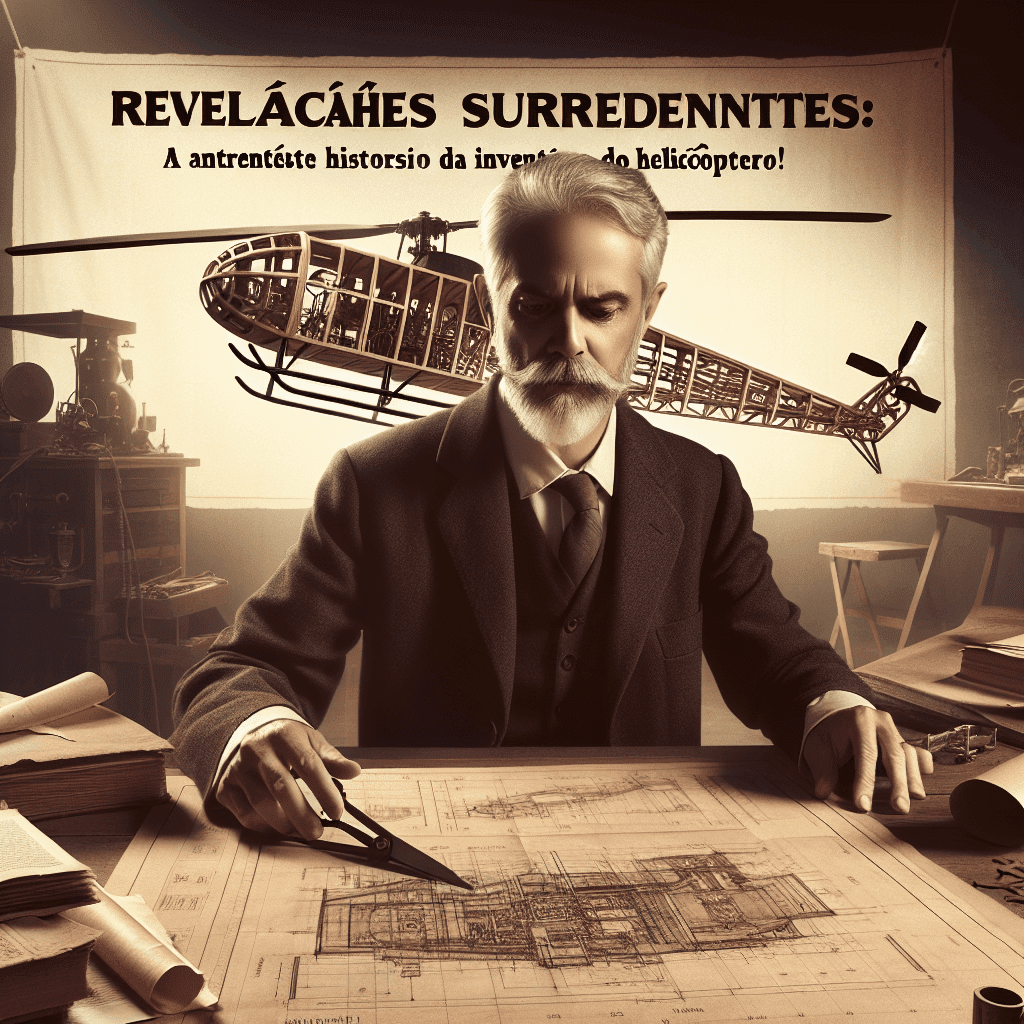 A Fascinante História da Invenção do Helicóptero!