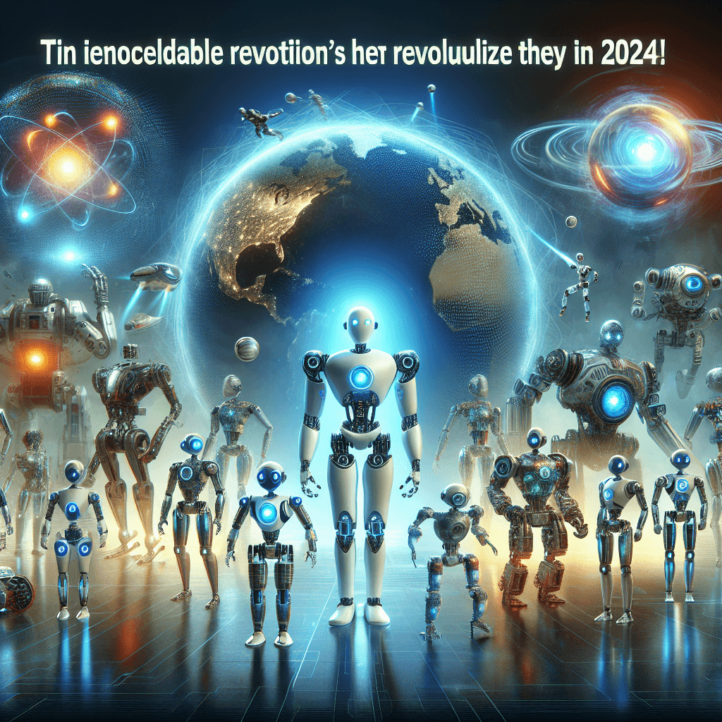 10 Robôs INCRÍVEIS que Transformarão o Mundo em 2024! Você Não Vai Acreditar!