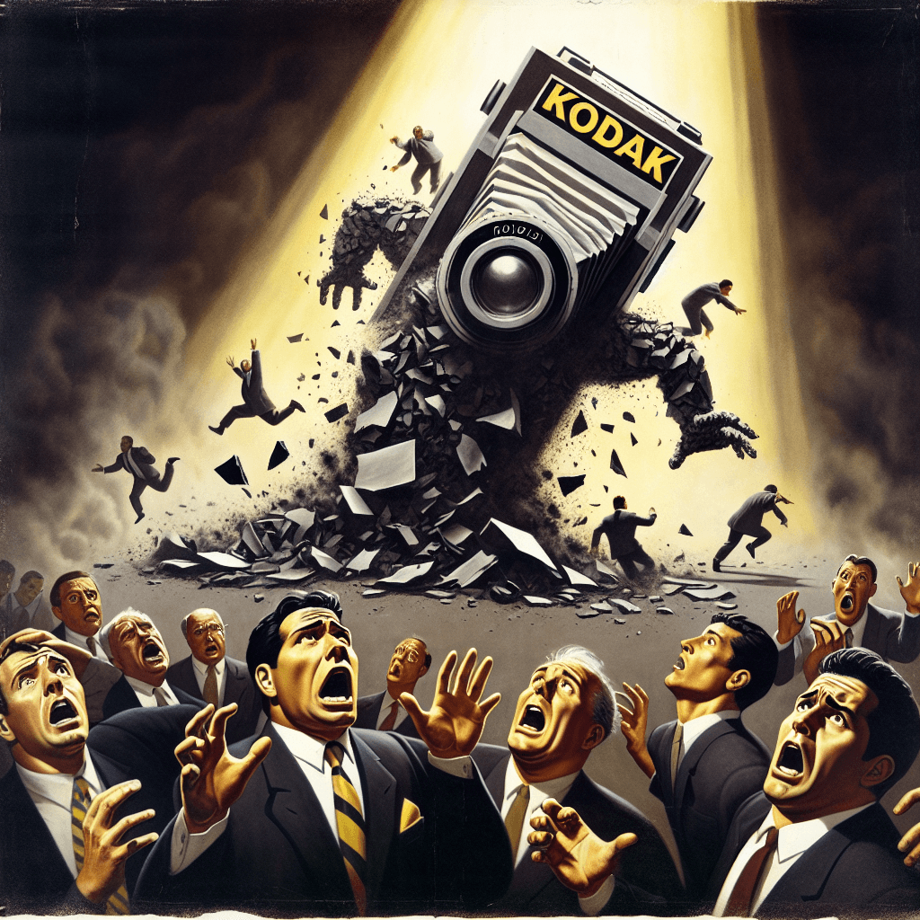 A Queda da Kodak: Como Sua Própria Invenção a Levou à Ruína!