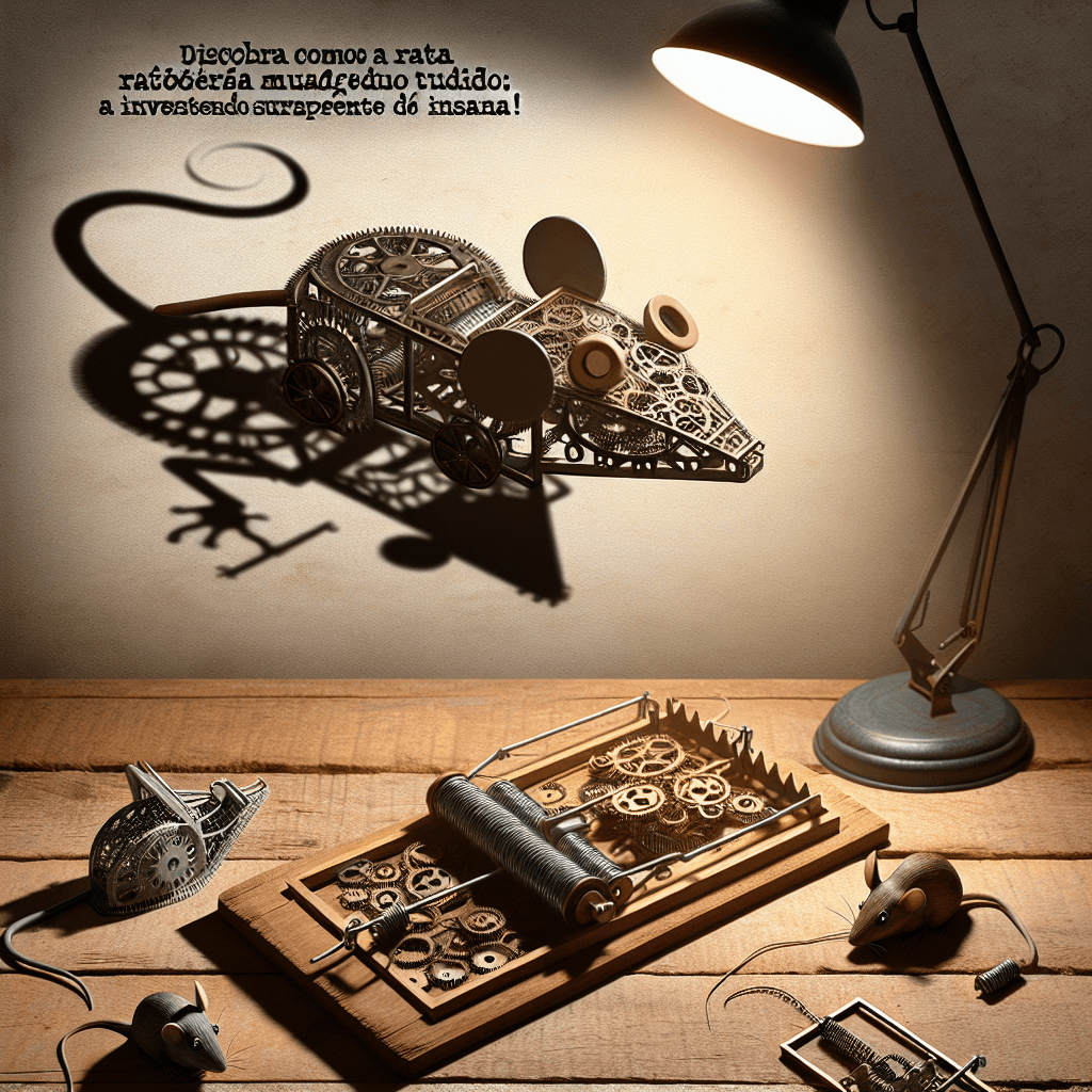 A invenção da ratoeira [só não pode tropeçar!!] | Patentes insanas