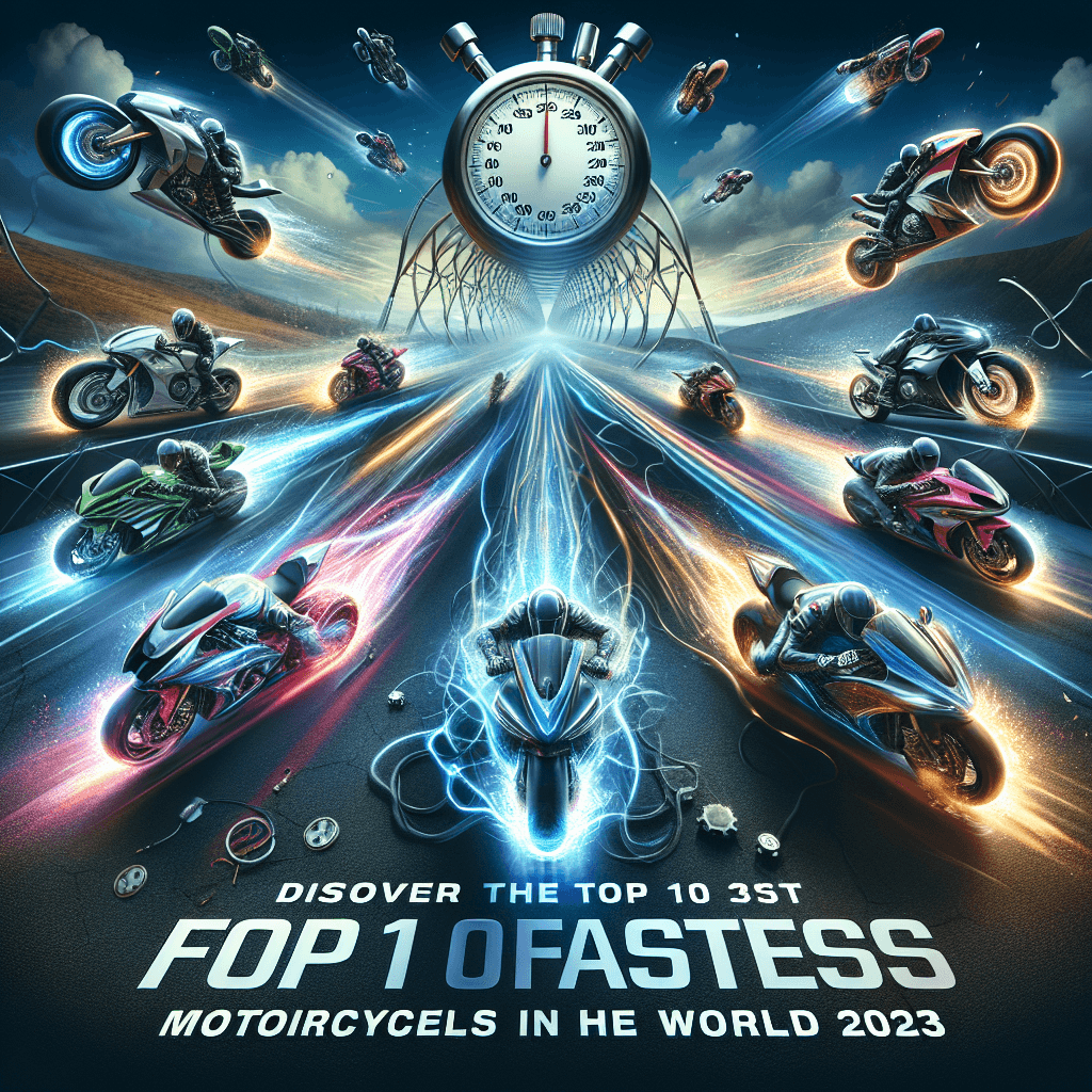 Descubra as 10 motos mais rápidas do mundo 2023: Adrenalina e Velocidade Explosiva!