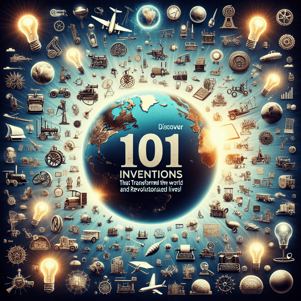 Descubra as 101 Invenções que Transformaram o Mundo e Revolucionaram Vidas!