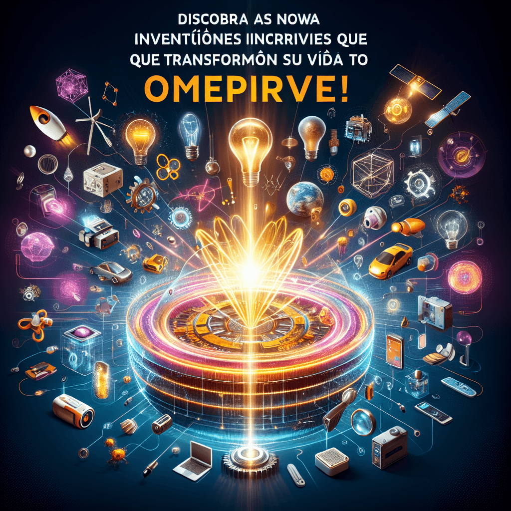 Descubra as Novas Invenções Incríveis que Transformarão sua Vida para Sempre!