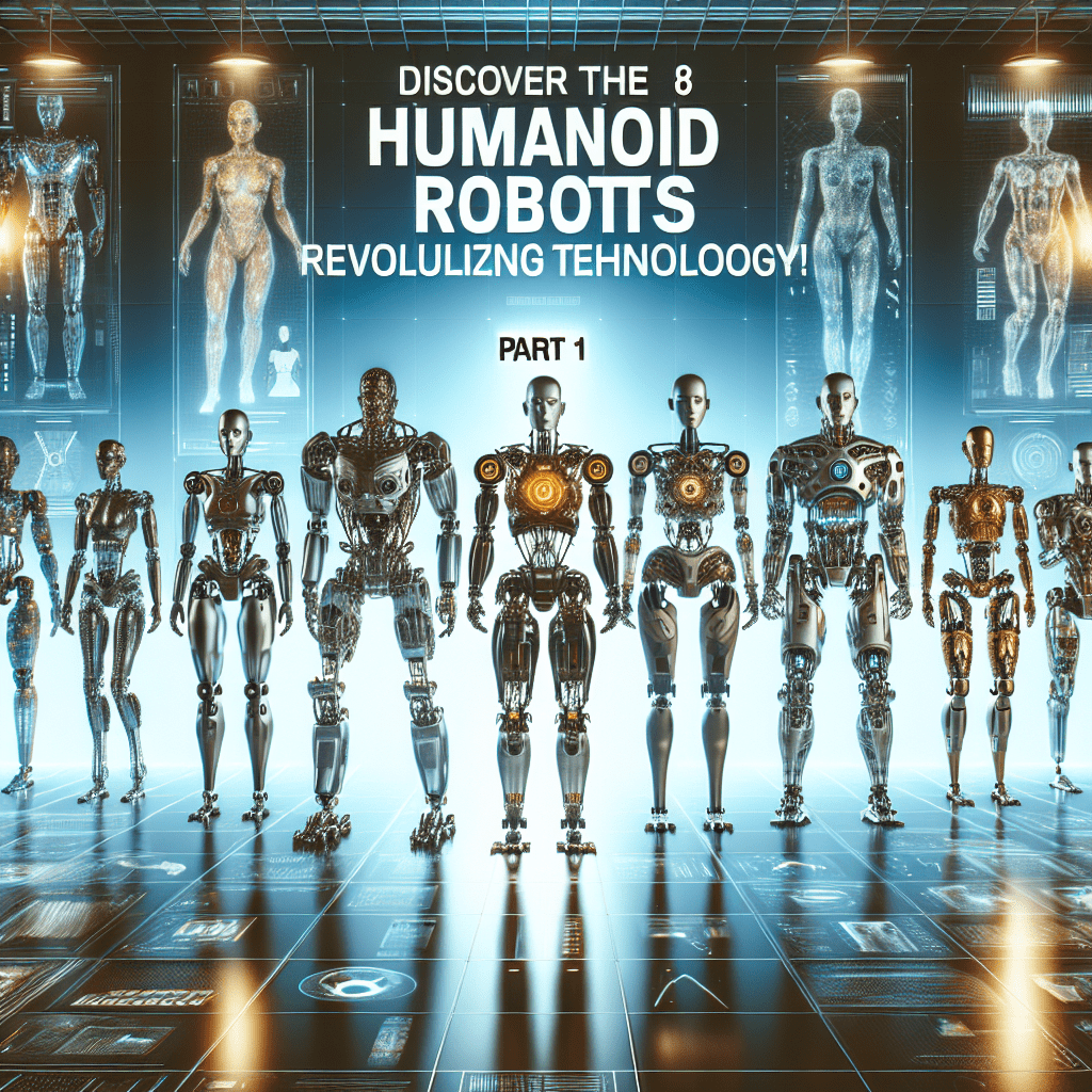 Descubra os 8 Robôs Humanoides Que Estão Revolucionando a Tecnologia! Parte 1